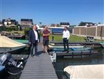 Wethouder Sport op bezoek bij HSV Groot Hoeksche Waard