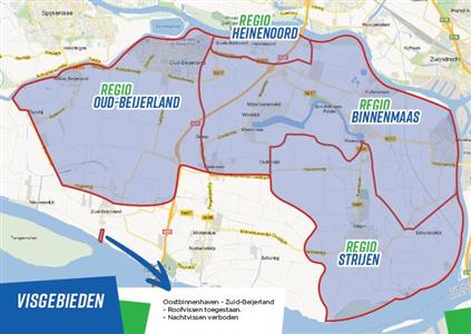 Vanaf heden is vissen in de APL polder bij Strijen niet meer toegestaan.