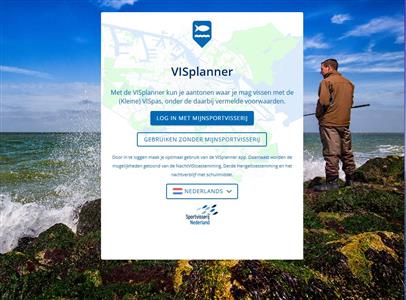 VISPlanner - WAAR MAG IK VISSEN